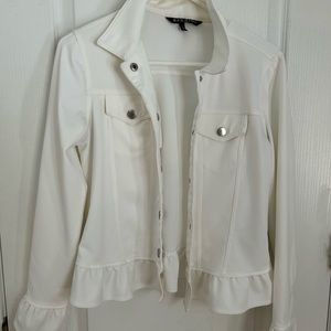White Baccini jacket
